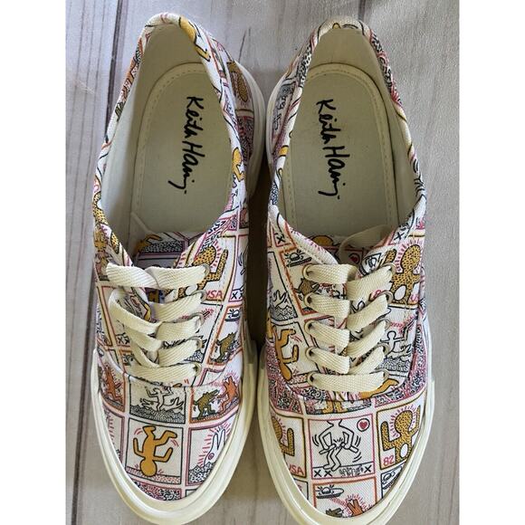 H&M Other - Keith Haring X H&M Sneakers Men's 8.5 Multicolor Walking Mix Pattern Low Top